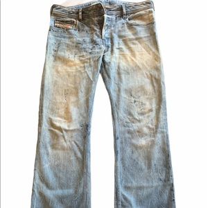 Diesel Men's Jeans Zatiny Boot Cut Rare Wash 0072L